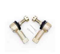 TROIOIUM Kit d'embouts de biellette de Direction M10-M12, 1 Paire, Joints à rotule adaptés for Quad ATV Adly Her Chee RS 50 LC Quad TRX 250R 300X 400EX 450ER Brute