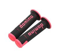 TROIOIUM Poignée de Guidon Universelle for Moto, 7/8 Pouces, 22, 24mm, for Dirt Pit, vélo, Course, Motocross, Gel Rub(Rose)
