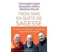 Trois amis en quête de sagesse Christophe André (Auteur), Alexandre Jollien (Auteur), Matthieu Ricard (Auteur)