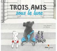 Trois amis sous la lune