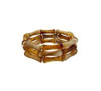 Trois bracelets élastiques avec perles acryliques et colorées, vêtements à porter tous les jours, One Size, Agate