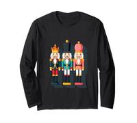 Trois Casse-Noisettes - Ballet de Noël Classique Manche Longue