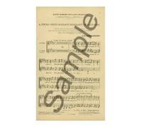 Trois Cents Soldats Revenant De La Guerre / Vocal Score