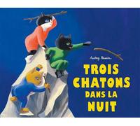 Trois chatons dans la nuit - Audrey Poussier - Ecole Des Loisirs - broché - Album jeunesse