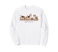 Trois Chiens Beagles Crisp Air Don't Care Autumn Sweatshirt