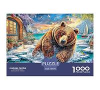 Trois Chiots Puzzle Jeu - 1000 Défis (Avancé) L'Excellence du Challenge Éducatif - Le Cadeau pour Adultes Et Personnes De 14+ 70x50cm/1000pcs