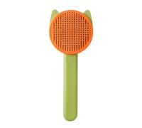 Trois couleurs de brosse de toilettage oreilles de chat - Brosse aiguille en acier inoxydable adaptée pour les chiens et les chats, équipée d'une poignée confortable, peut contrôler la perte de poils