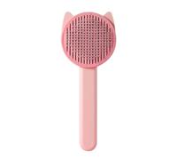 Trois couleurs de brosse de toilettage oreilles de chat - Brosse aiguille en acier inoxydable adaptée pour les chiens et les chats, équipée d'une poignée confortable, peut contrôler la perte de poils