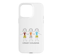 Trois cousines Amusantes pour Femmes et Filles Coque pour iPhone 15 Pro Max