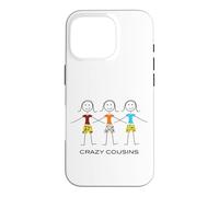 Trois cousines Amusantes pour Femmes et Filles Coque pour iPhone 16 Pro