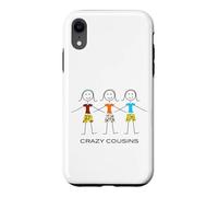 Trois cousines Amusantes pour Femmes et Filles Coque pour iPhone XR