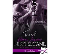 Trois dures leçons Blindfold Club, T2 - Nikki Sloane - MxM Bookmark - broché - Roman