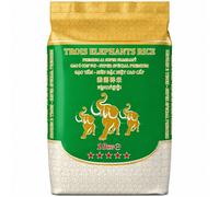 Trois Éléphants Brisures de riz parfumé cassé 2 fois - 18 kg