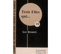 Trois elles qui - Luc Dumont - Lansman Eds - broché - Théâtre jeunesse
