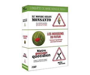 Trois enquêtes de Marie-Monique Robin / Marie-Monique Robin Collection - 3-DVD Box Set ( Le monde selon Monsanto / Les moissons du futur / Notre poison quotidien ) ( The World According to Monsan