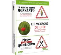 Trois Enquêtes De Marie-Monique Robin - Notre Poison Quotidien + Le Monde Selon Monsanto + Les Moissons Du Futur - Pack