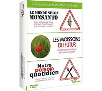 Trois Enquêtes De Marie-Monique Robin - Notre Poison Quotidien + Le Monde Selon Monsanto + Les Moissons Du Futur - Pack