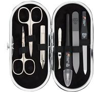 Trois épées | Exclusif Étui de manucure - pédicure - Soin des Ongles Kit/de 5 pièces | qualité - Fabriqué à Solingen - Différentes couleurs