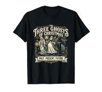 Trois fantômes de Noël drôles de Noël T-Shirt