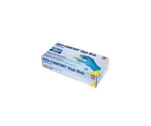 Trois fois plus épais qu'un gant normal ! Gants en nitrile High Risk Comfort de qualité extra-forte. Non poudrés, non stériles. Surface rugueuse, peuvent être portés des deux mains. Longueur : 30 cm C