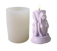 Trois formes de femmes - Fiabilité durable - En silicone - Pour la fabrication de bougies et d'artisanat