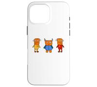 Trois Fous d'halloween Coque pour iPhone 16 Pro Max