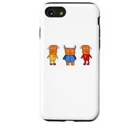 Trois Fous d'halloween Coque pour iPhone SE (2020) / 7/8