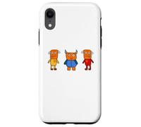 Trois Fous d'halloween Coque pour iPhone XR