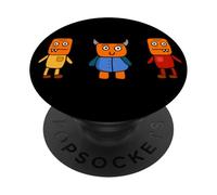 Trois Fous d'halloween PopSockets PopGrip Adhésif