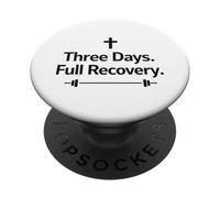 Trois Jours Jésus-Christ Faith Gym Workout PopSockets PopGrip Adhésif