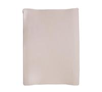 Trois Kilos Sept, Housse Matelas à Langer Bébé Côtelée Beige - Extensible et Douce - Dimensions Standard 70x40 cm