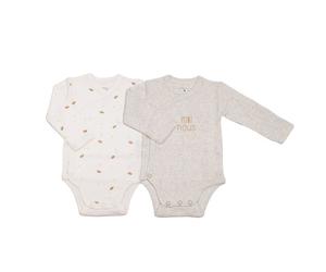 Trois Kilos Sept - Lot 2 Body Mini Nous - 03 mois