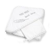 Set de bain blanc 70X70