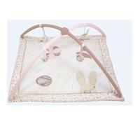 Tapis d'éveil 100x100 cm Rose et Lili Blanc