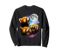 Trois Lune de Panda Rouge | Panda de la Forêt des 3 Lunes Sweatshirt