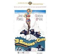 Trois Marins Et Une Fille DVD (1953) - Jane Powell, Sam Levene, Gordon MacRae