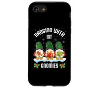 Trois Nains drôles à Carreaux en Forme de Buffle à Suspendre avec Mes Gnomes Coque pour iPhone SE (2020) / 7/8