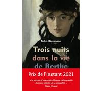 Trois nuits dans la vie de Berthe Morisot - Mika Biermann - Anacharsis - broché - Roman