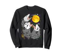 Trois Opossum Lune Morte Possum Cadeaux Costumes pour Adultes Sweatshirt