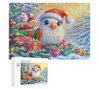 Trois perroquets sur Une Branche à Sunset Beach Puzzle 300 Pièces pour Famille Activité Intérieure Coopération Et Défi Cadeau pour Vacances 300 PCS