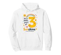 Trois Petites années de Soleil Cadeau d'anniversaire Sweat à Capuche