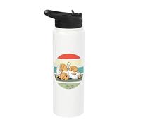 Trois petits moutons dorment profondément, Sleeping Sheep Stainless Steel Insulated Water Bottle