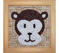 Trois petits points- Mosaic Box Monkey Face-GEANT, 6192459602677, Universel