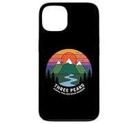 Trois Pics rétro Coucher de Soleil, Scafell Pike, Ben Nevis, Snowdon Coque pour iPhone 13