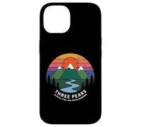 Trois Pics rétro Coucher de Soleil, Scafell Pike, Ben Nevis, Snowdon Coque pour iPhone 14