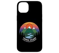 Trois Pics rétro Coucher de Soleil, Scafell Pike, Ben Nevis, Snowdon Coque pour iPhone 14 Plus