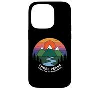 Trois Pics rétro Coucher de Soleil, Scafell Pike, Ben Nevis, Snowdon Coque pour iPhone 14 Pro