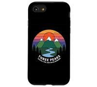 Trois Pics rétro Coucher de Soleil, Scafell Pike, Ben Nevis, Snowdon Coque pour iPhone SE (2020) / 7/8