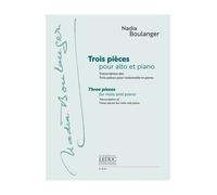 Trois Pièces Pour Alto Et Piano / Recueil