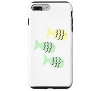 Trois Poissons Jaune Vert Animal Mer Summer Fun Coque pour iPhone 7 Plus/8 Plus
